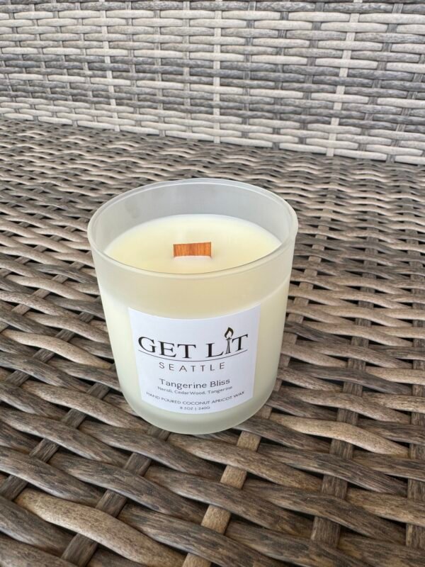 Tangerine Bliss 8.5oz Candle - Seasonal - Image 2