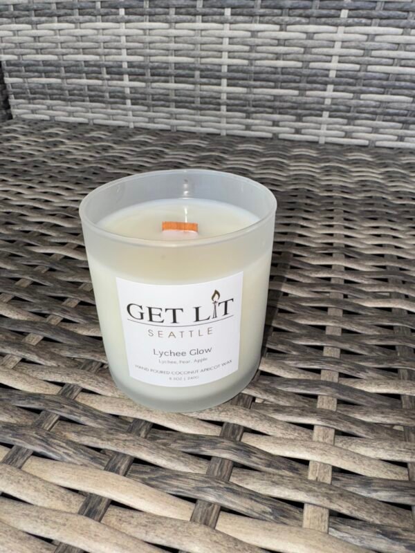 Lychee Glow 8.5oz Candle - Seasonal - Image 2