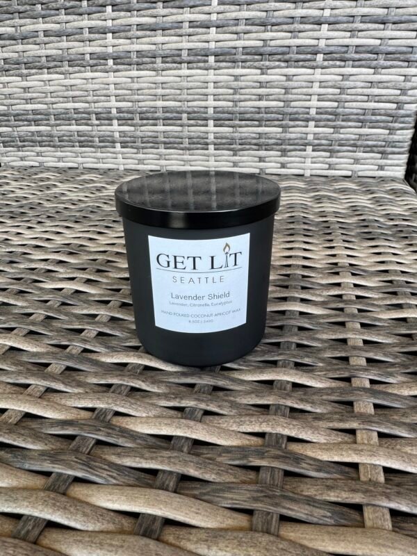 Lavender Shield 8oz Candle - Seasonal