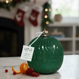 Holiday Ornament Candle - Evergreen