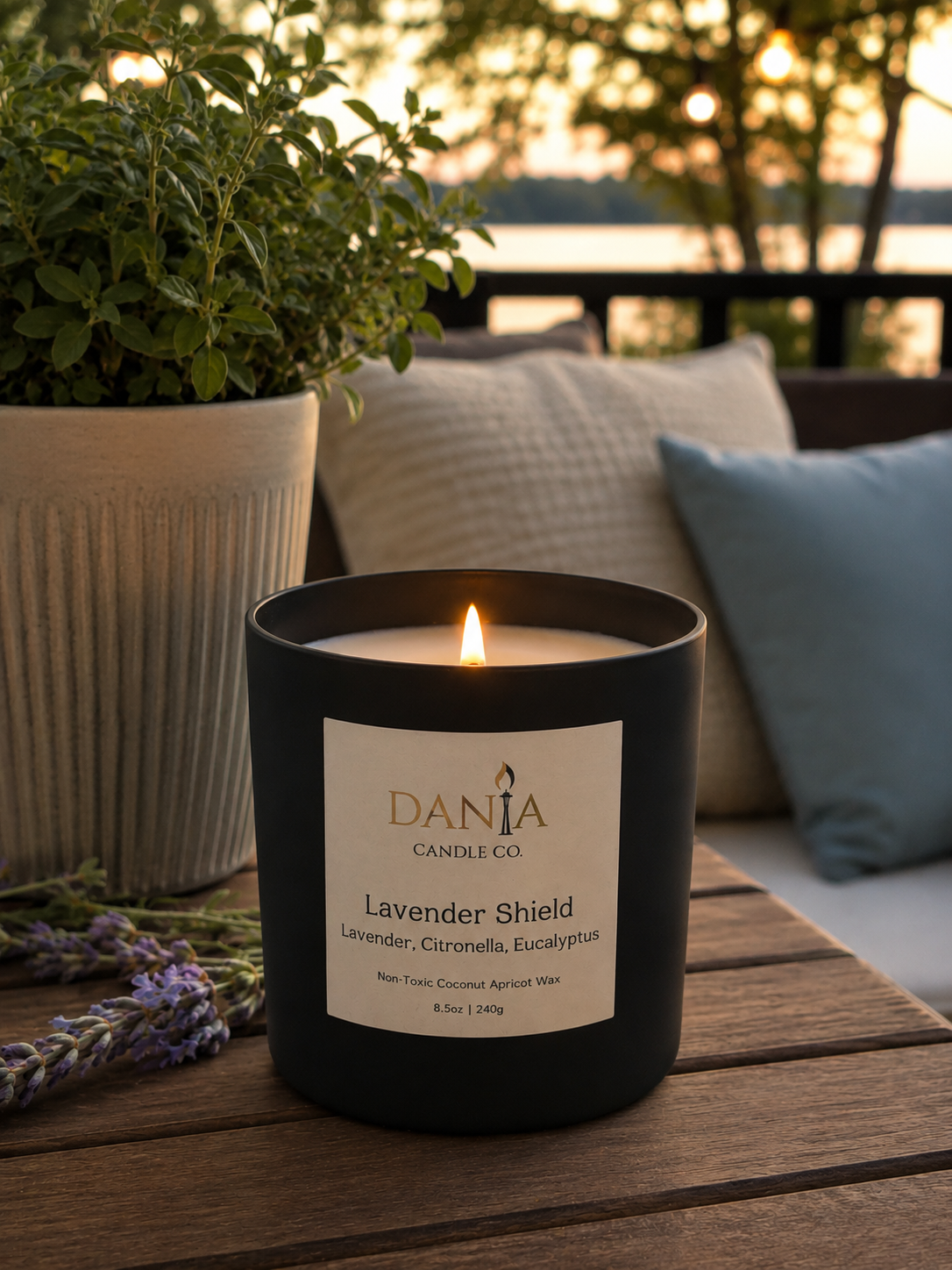 Lavender Shield Candle - Seasonal